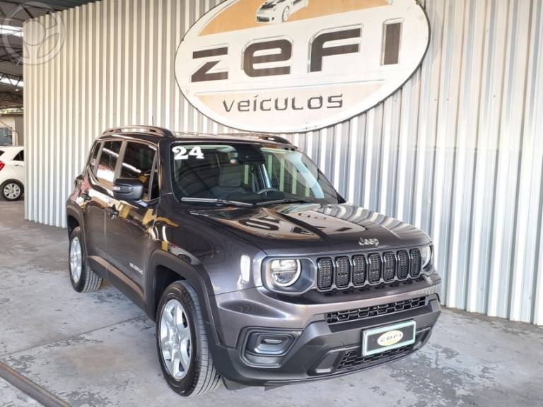 JEEP - RENEGADE 1.3 SPORT T270 16V TURBO FLEX 4P AUTOMÁTICO - 2023/2024 - CINZA - R$ 121.900,00