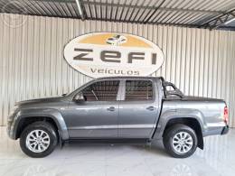 VOLKSWAGEN - AMAROK 2.0 4X4 TDI COMFORTILINE CD DIESEL 4P AUTOMÁTICO - 2019/2020 - CINZA - R$ 127.900,00