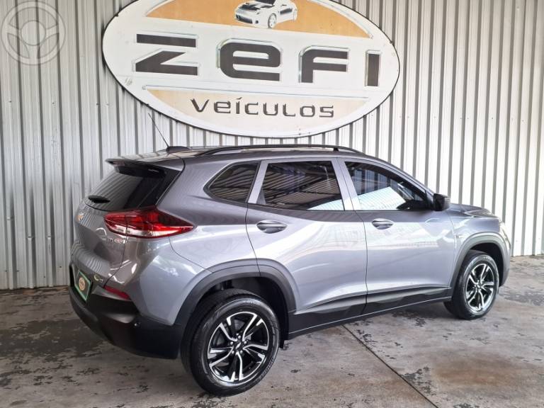 CHEVROLET - TRACKER 1.0 12V LT TURBO FLEX 4P AUTOMÁTICO - 2020/2021 - CINZA - R$ 99.900,00