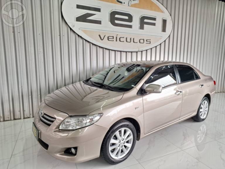 TOYOTA - COROLLA 1.8 SE-G 16V FLEX 4P AUTOMÁTICO - 2008/2009 - BEGE - R$ 58.900,00