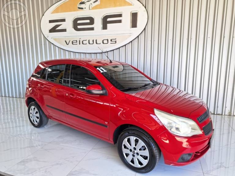 CHEVROLET - AGILE 1.4 MPFI LT 8V FLEX 4P MANUAL - 2011/2011 - VERMELHA - R$ 28.500,00