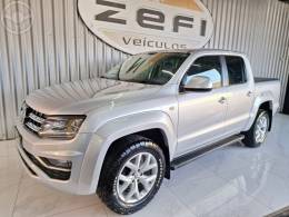 VOLKSWAGEN - AMAROK 2.0 HIGHLINE 4X4 CD 16V TURBO INTERCOOLER DIESEL 4P AUTOMÁTICO - 2018/2018 - PRATA - R$ 138.900,00