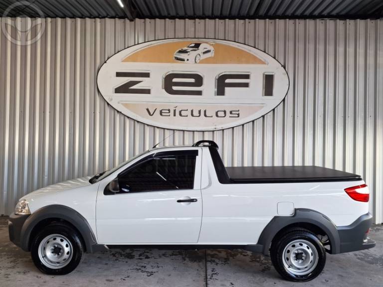 FIAT - STRADA 1.4 MPI WORKING CS 8V FLEX 2P MANUAL - 2014/2015 - BRANCA - R$ 49.900,00