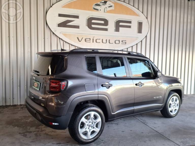 JEEP - RENEGADE 1.3 SPORT T270 16V TURBO FLEX 4P AUTOMÁTICO - 2023/2024 - CINZA - R$ 122.900,00