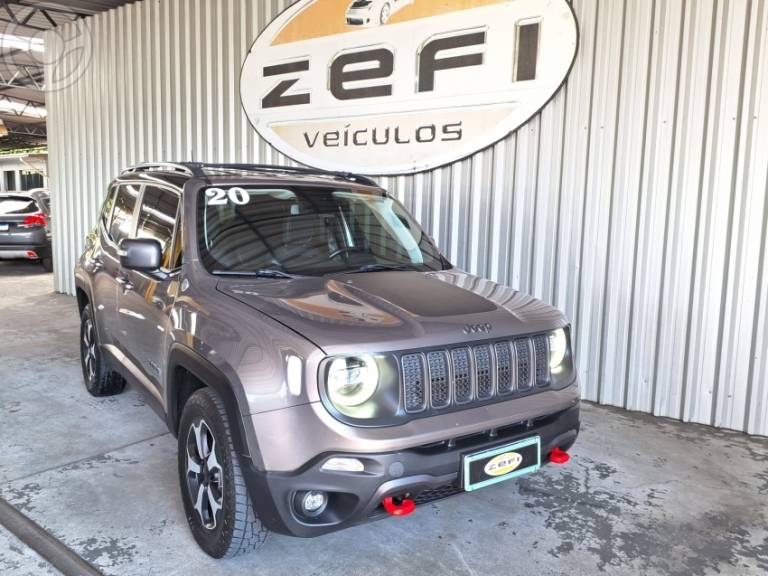 JEEP - RENEGADE 2.0 16V TURBO DIESEL TRAILHAWK 4P 4X4 AUTOMÁTICO - 2020/2020 - CINZA - R$ 111.900,00