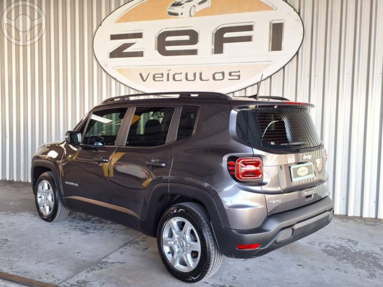 JEEP - RENEGADE 1.3 SPORT T270 16V TURBO FLEX 4P AUTOMÁTICO - 2023/2024 - CINZA - R$ 122.900,00