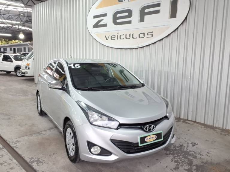 HYUNDAI - HB20S 1.6 COMFORT PLUS 16V FLEX 4P AUTOMÁTICO - 2015/2015 - PRATA - R$ 54.900,00