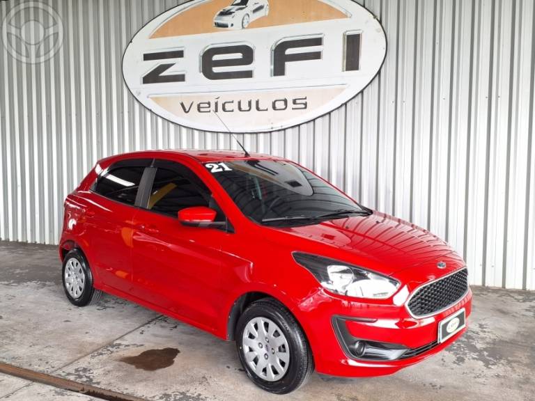 FORD - KA 1.0 SE 12V FLEX 4P MANUAL - 2020/2021 - VERMELHA - R$ 56.500,00