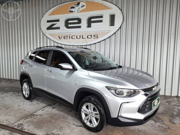 CHEVROLET - TRACKER 1.0 12V LT TURBO FLEX 4P AUTOMÁTICO - 2022/2023 - PRATA - R$ 112.500,00