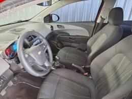 CHEVROLET - SONIC 1.6 LT 16V FLEX 4P MANUAL - 2012/2013 - VERMELHA - R$ 38.500,00