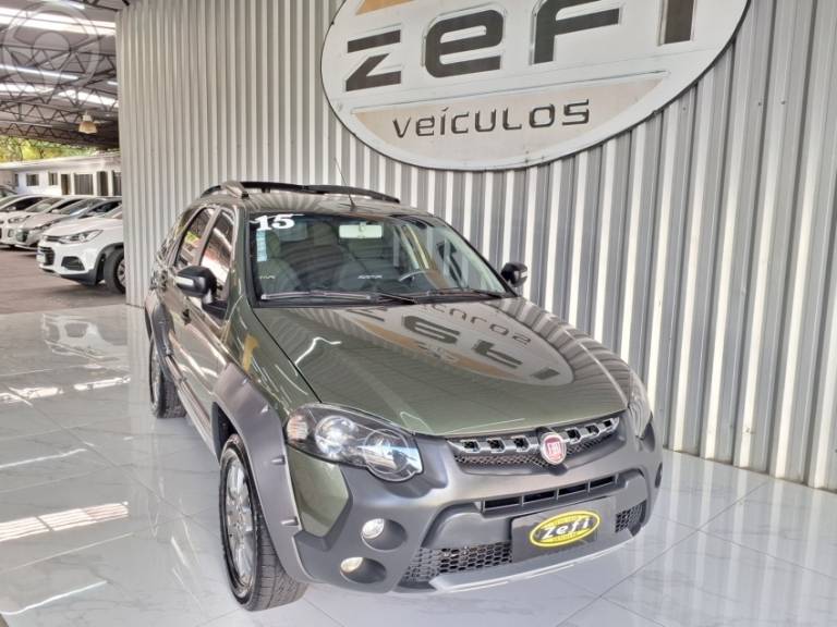 FIAT - PALIO 1.8 MPI ADVENTURE WEEKEND 16V FLEX 4P MANUAL - 2014/2015 - VERDE - R$ 49.900,00