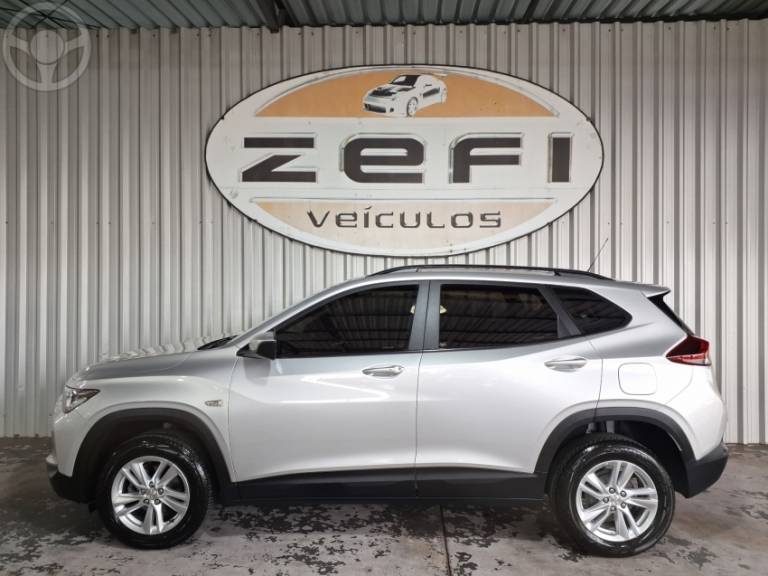 CHEVROLET - TRACKER 1.0 12V LT TURBO FLEX 4P AUTOMÁTICO - 2022/2023 - PRATA - R$ 114.900,00