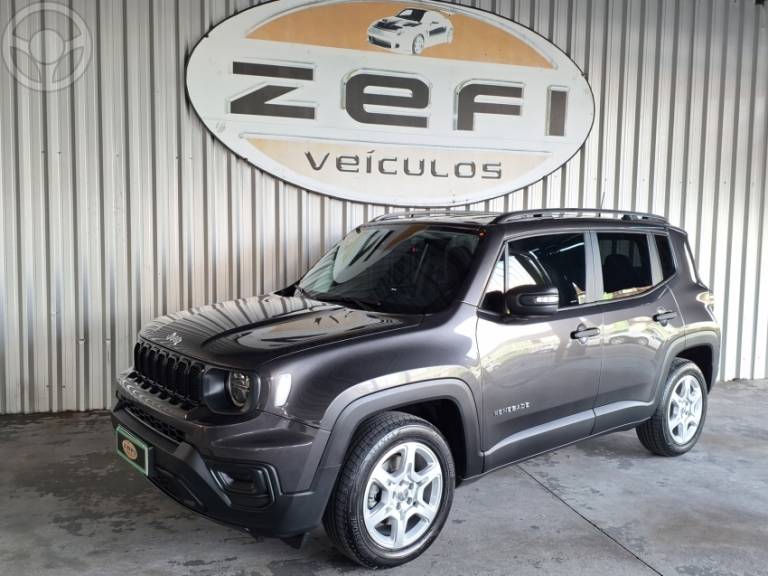 JEEP - RENEGADE 1.3 SPORT T270 16V TURBO FLEX 4P AUTOMÁTICO - 2023/2024 - CINZA - R$ 121.900,00