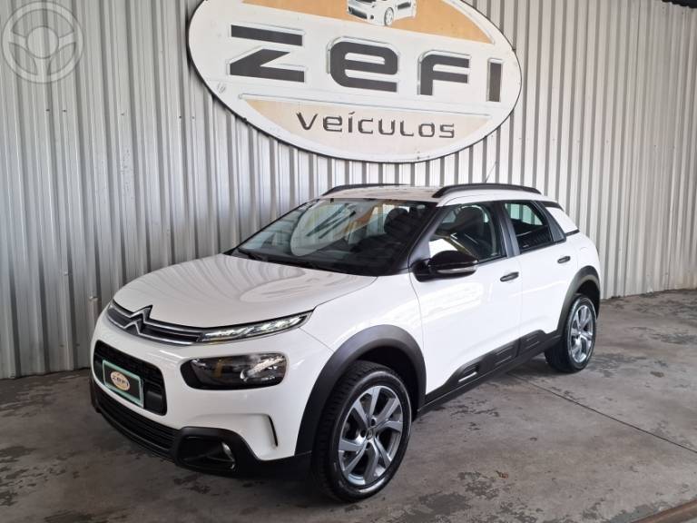 CITROËN - C4 CACTUS 1.6 VTI FEEL BUS FLEX 4P AUTOMATICO - 2020/2021 - BRANCA - R$ 76.500,00