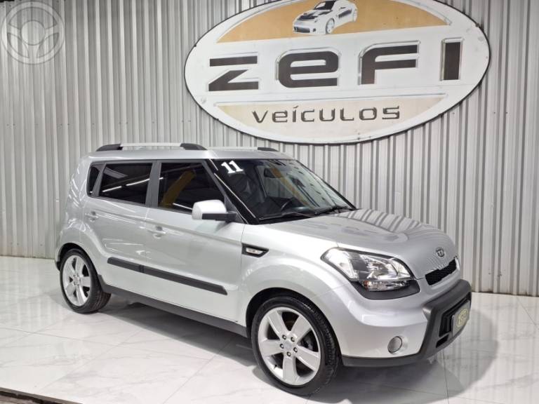 KIA MOTORS - SOUL 1.6 EX 16V 4P MANUAL - 2010/2011 - PRATA - R$ 41.500,00