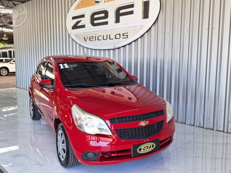CHEVROLET - AGILE 1.4 MPFI LT 8V FLEX 4P MANUAL - 2011/2011 - VERMELHA - R$ 28.500,00