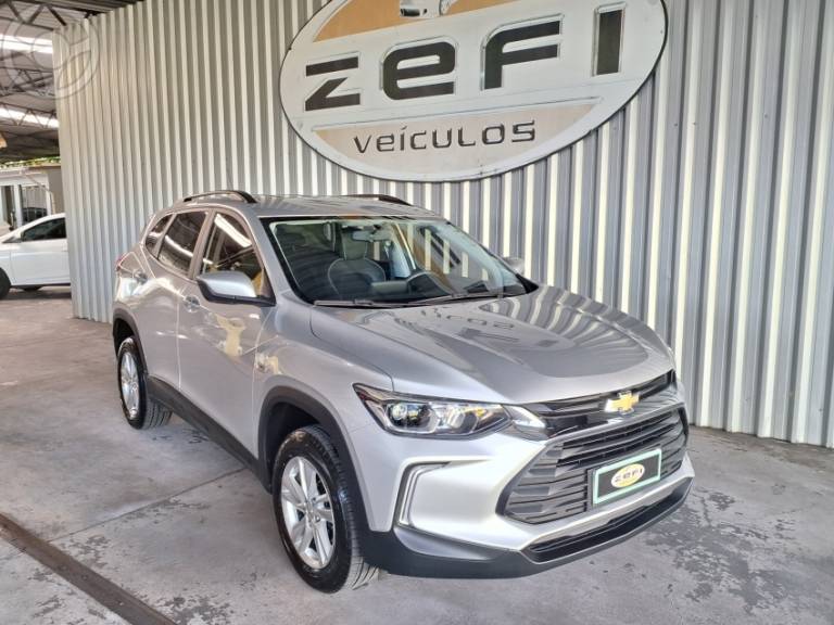 CHEVROLET - TRACKER 1.0 12V LT TURBO FLEX 4P AUTOMÁTICO - 2022/2023 - PRATA - R$ 109.500,00