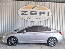 HONDA - CIVIC 2.0 LXR 16V FLEX 4P AUTOMÁTICO - 2015/2015 - PRATA - R$ 76.500,00