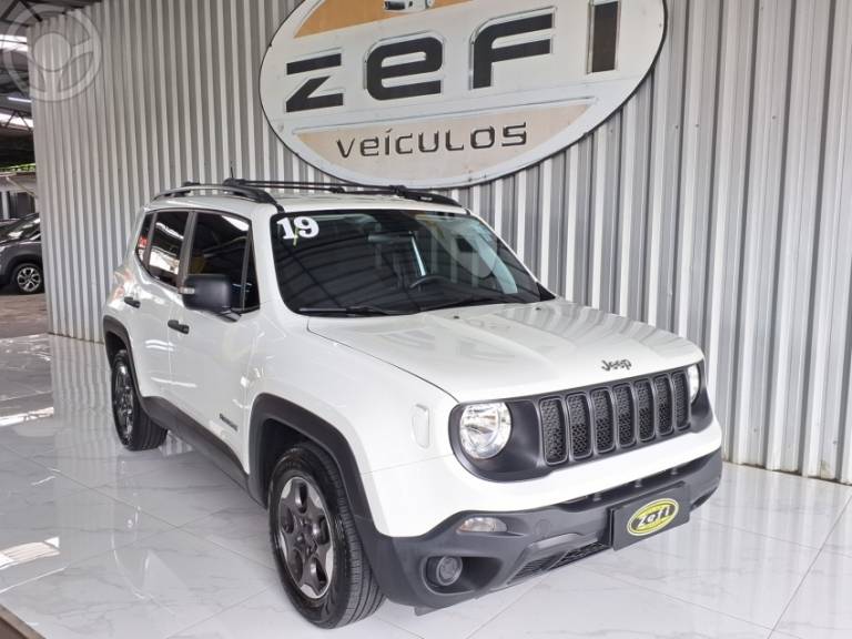 JEEP - RENEGADE 1.8 16V FLEX SPORT 4P MANUAL - 2018/2019 - BRANCA - R$ 72.900,00
