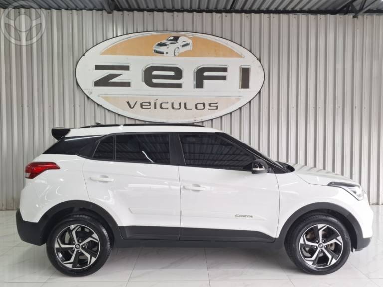 HYUNDAI - CRETA 2.0 16V FLEX SPORT AUTOMÁTICO - 2018/2019 - BRANCA - R$ 93.900,00