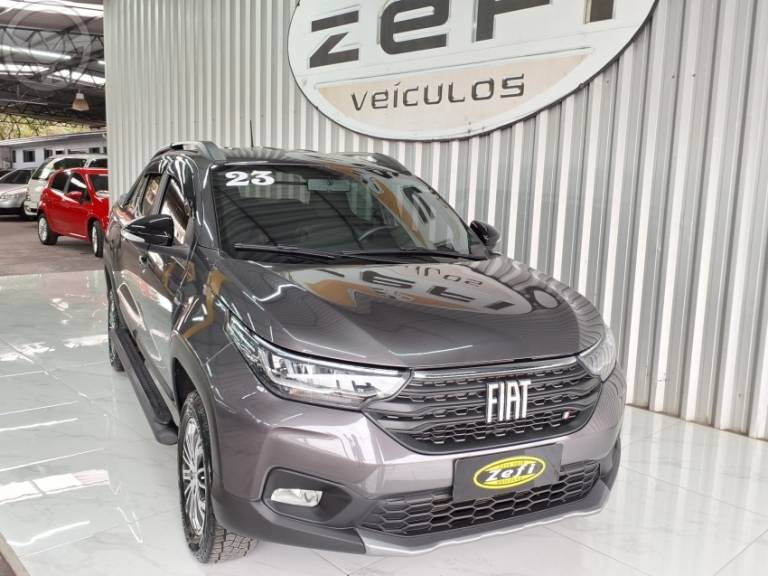 FIAT - STRADA 1.3 RANCH CD 8V FLEX 4P AUTOMÁTICO - 2023/2023 - CINZA - R$ 117.900,00