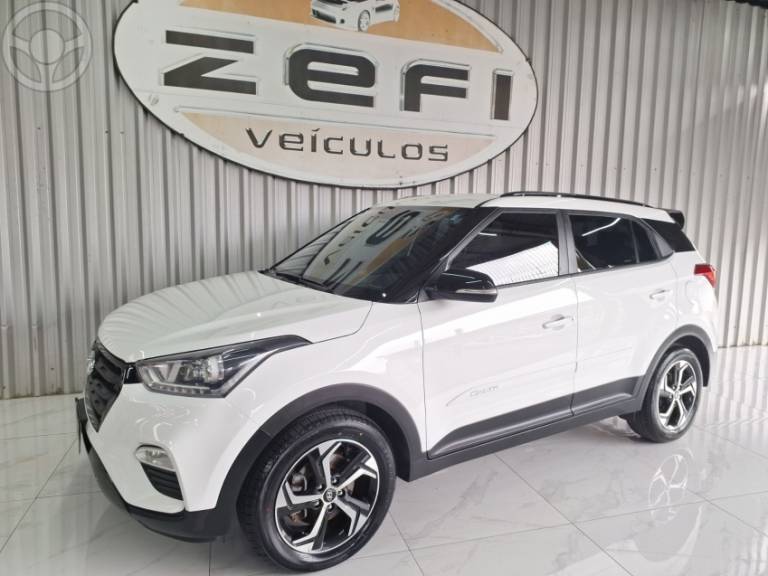 HYUNDAI - CRETA 2.0 16V FLEX SPORT AUTOMÁTICO - 2018/2019 - BRANCA - R$ 93.900,00