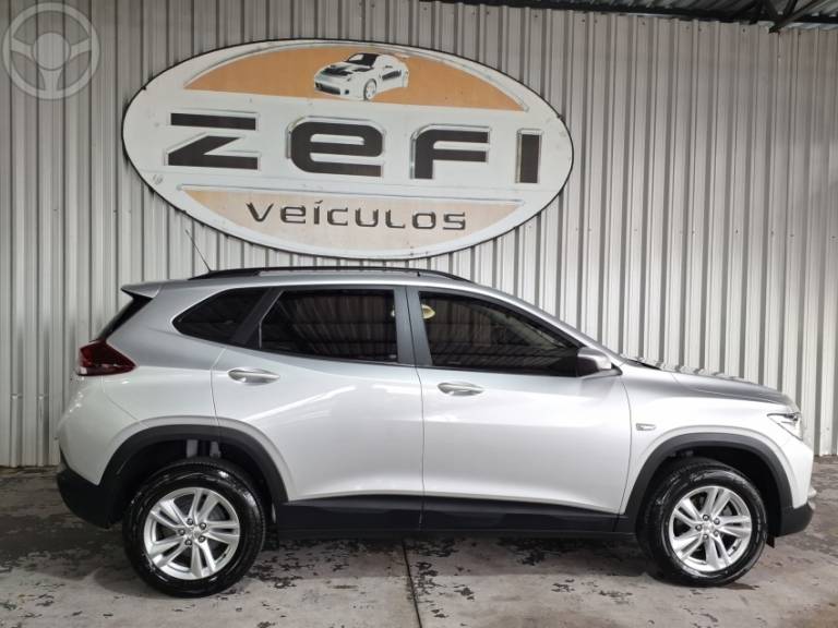 CHEVROLET - TRACKER 1.0 12V LT TURBO FLEX 4P AUTOMÁTICO - 2022/2023 - PRATA - R$ 114.900,00