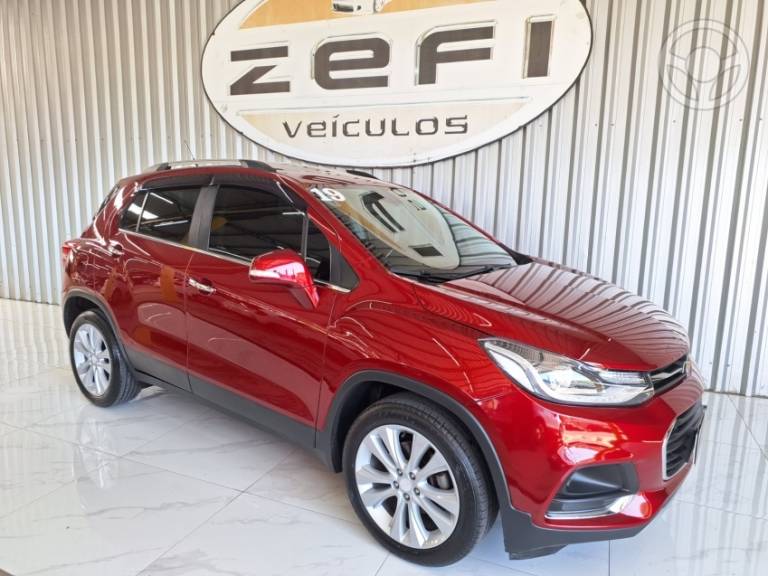 CHEVROLET - TRACKER 1.4 16V TURBO FLEX PREMIER AUTOMÁTICO - 2019/2019 - VERMELHA - R$ 92.900,00