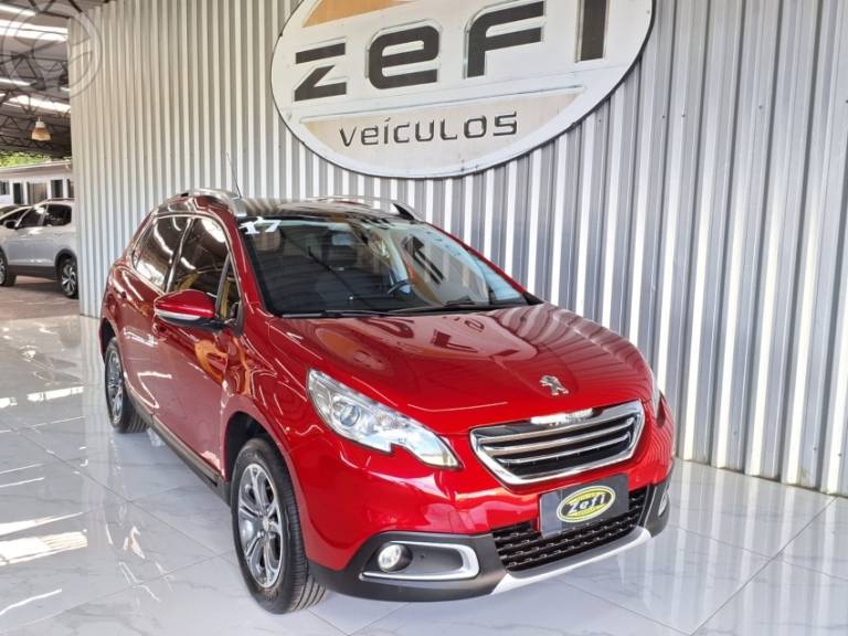PEUGEOT - 2008 1.6 16V FLEX GRIFFE 4P AUTOMÁTICO - 2016/2017 - VERMELHA - R$ 59.500,00