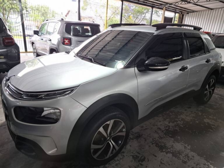 CITROËN - C4 CACTUS 1.6 VTI FEEL PACK FLEX 4P AUTOMATICO - 2020/2021 - PRATA - R$ 82.900,00