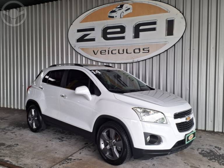 CHEVROLET - TRACKER 1.8 MPFI LTZ 4X2 16V FLEX 4P AUTOMÁTICO - 2014/2014 - BRANCA - R$ 68.500,00