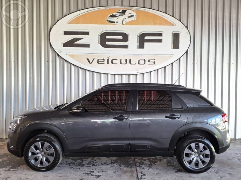 CITROËN - C4 CACTUS 1.6 VTI FEEL BUS FLEX 4P AUTOMATICO - 2019/2020 - CINZA - R$ 73.900,00