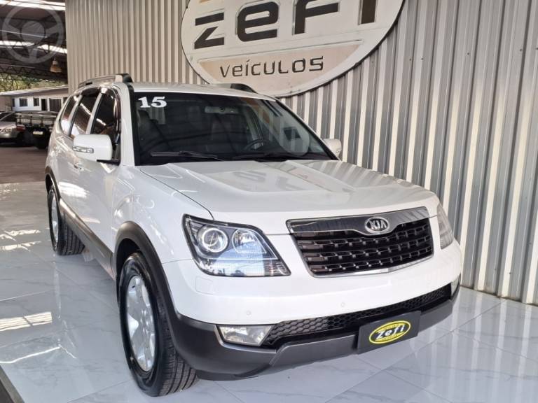 KIA MOTORS - MOHAVE 3.0 4X4 V6 24V TURBO DIESEL 4P AUTOMÁTICO - 2014/2015 - PEROLA - R$ 118.900,00