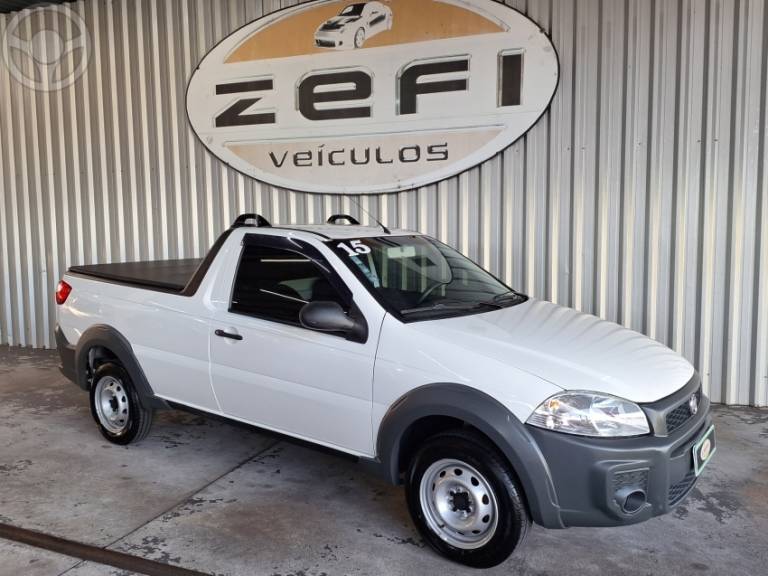 FIAT - STRADA 1.4 MPI WORKING CS 8V FLEX 2P MANUAL - 2014/2015 - BRANCA - R$ 49.900,00
