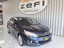 CITROËN - C4 LOUNGE 2.0 MPFI TENDANCE 16V FLEX 4P AUTOMÁTICO - 2013/2014 - AZUL - R$ 45.900,00