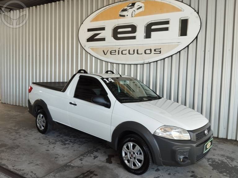 FIAT - STRADA 1.4 MPI WORKING CS 8V FLEX 2P MANUAL - 2014/2014 - BRANCA - R$ 45.900,00