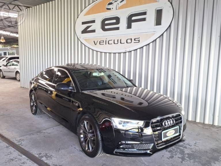 AUDI - A5 2.0 TFSI SPORTBACK AMBITION 16V 4P S-TRONIC - 2012/2013 - PRETA - R$ 94.900,00