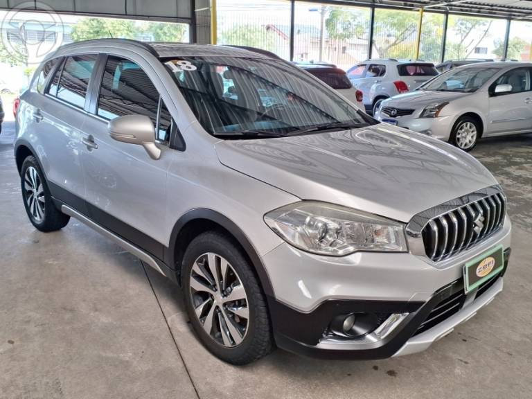 SUZUKI - S-CROSS 1.4 4STYLE-S ALLGRIP 16V TURBO 4P AUTOMÁTICO - 2017/2018 - PRATA - R$ 93.500,00