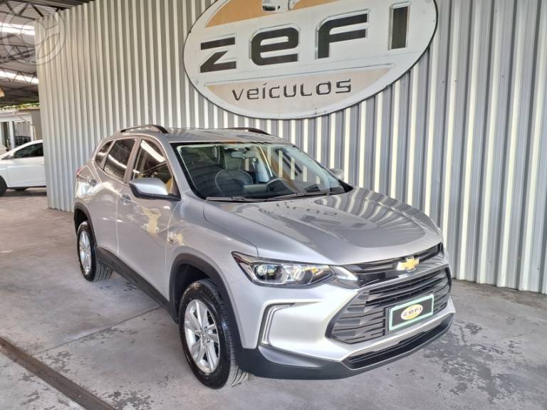 CHEVROLET - TRACKER 1.0 12V LT TURBO FLEX 4P AUTOMÁTICO - 2022/2023 - PRATA - R$ 103.900,00