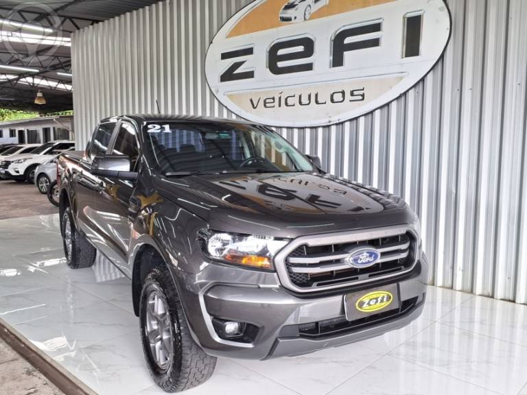 FORD - RANGER 2.2 XLS 4X4 CD 16V DIESEL 4P AUTOMÁTICO - 2020/2021 - CINZA - R$ 146.900,00