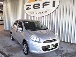 NISSAN - MARCH 1.0 S 16V FLEX 4P MANUAL - 2013/2013 - PRATA - R$ 32.900,00