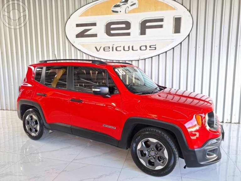 JEEP - RENEGADE 1.8 16V FLEX 4P AUTOMÁTICO - 2016/2016 - VERMELHA - R$ 65.500,00