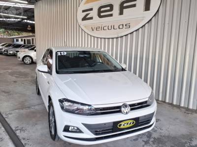 VOLKSWAGEN - POLO 1.0 200 TSI COMFORTLINE AUTOMÁTICO - 2018/2019 - BRANCA - R$ 74.500,00