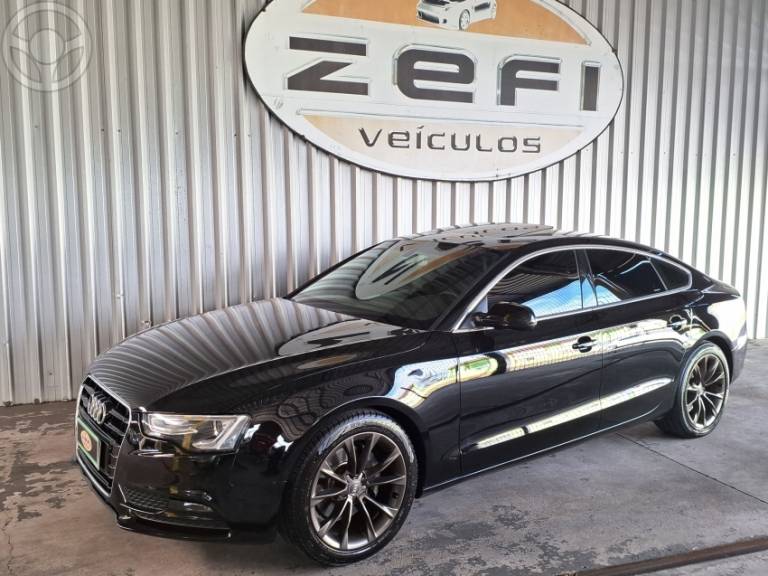 AUDI - A5 2.0 TFSI SPORTBACK AMBITION 16V 4P S-TRONIC - 2012/2013 - PRETA - R$ 94.900,00