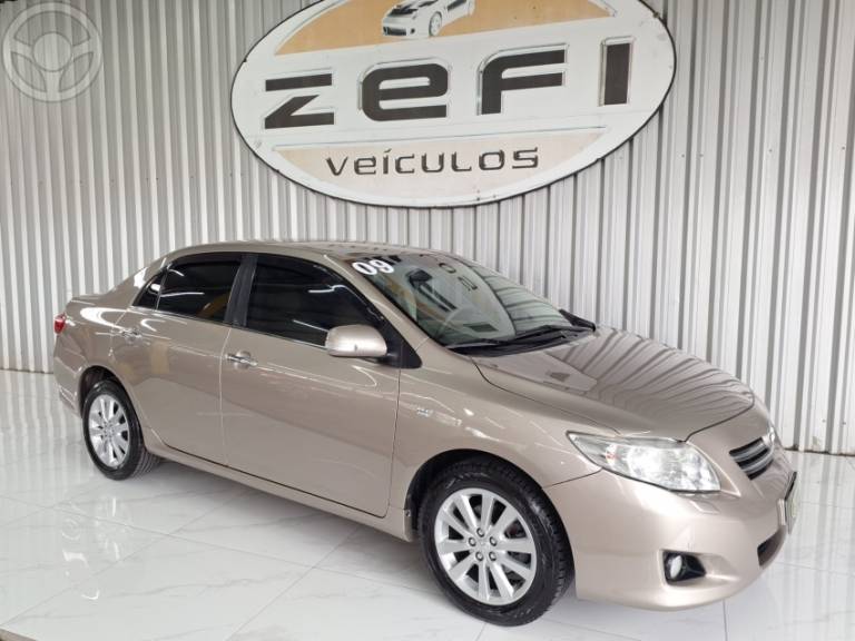 TOYOTA - COROLLA 1.8 SE-G 16V FLEX 4P AUTOMÁTICO - 2008/2009 - BEGE - R$ 58.900,00