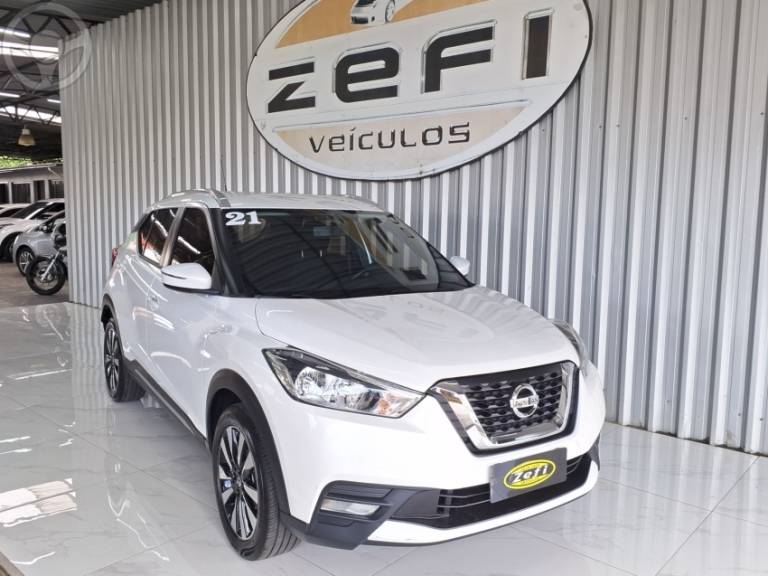 NISSAN - KICKS 1.6 16V FLEX SV 4P XTRONIC - 2021/2021 - BRANCA - R$ 89.900,00