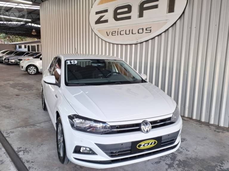 VOLKSWAGEN - POLO 1.0 200 TSI COMFORTLINE AUTOMÁTICO - 2018/2019 - BRANCA - R$ 74.500,00