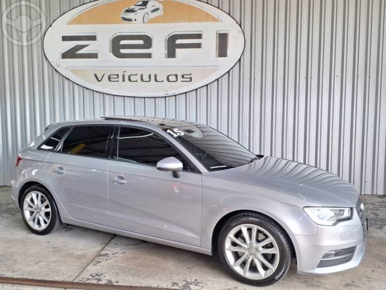 AUDI - A3 1.8 TFSI SPORTBACK 16V 4P AUTOMÁTICO - 2014/2015 - PRATA - R$ 92.900,00