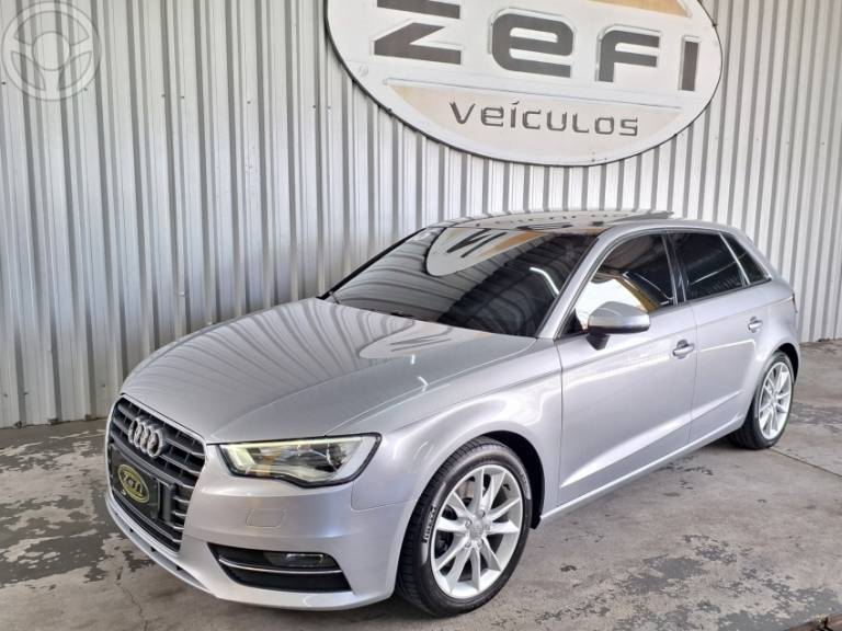 AUDI - A3 1.8 TFSI SPORTBACK 16V 4P AUTOMÁTICO - 2014/2015 - PRATA - R$ 92.900,00