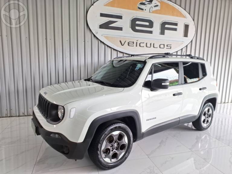 JEEP - RENEGADE 1.8 16V FLEX SPORT 4P MANUAL - 2018/2019 - BRANCA - R$ 72.900,00